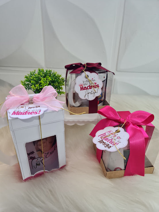 Caneca Personalizada “Feliz Día de las Madres” com Foto e Dedicação