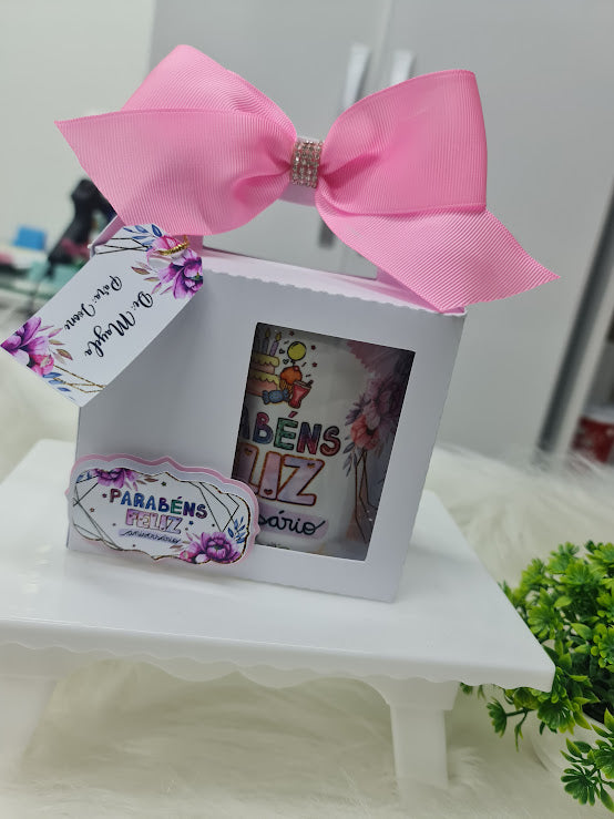 Caneca Personalizada de Aniversário com Nome e Mensagem Especial