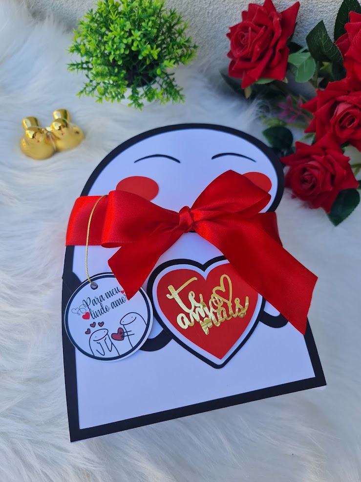 Caixa Flork Declaração de Amor Personalizada! Arquivo de Corte/PDF +Brinde