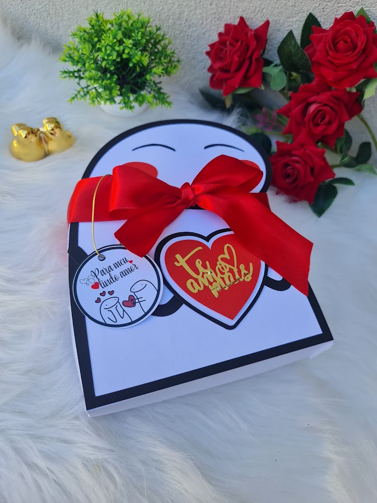 Caixa Flork Declaração de Amor Personalizada! Arquivo de Corte/PDF +Brinde