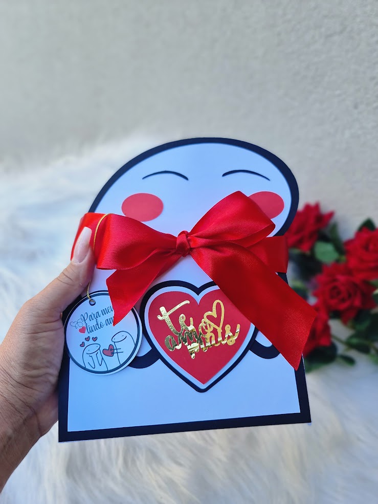 Caixa Flork Declaração de Amor Personalizada! Arquivo de Corte/PDF +Brinde