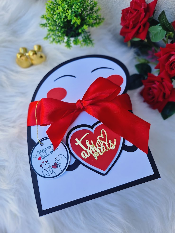Caixa Flork Declaração de Amor Personalizada! Arquivo de Corte/PDF +Brinde