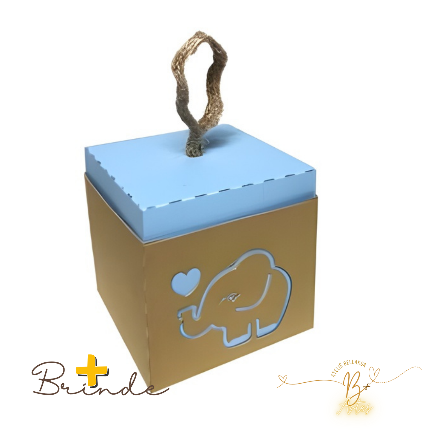 Arquivo de Corte /Caixa Explosão Anuncio Gravidez