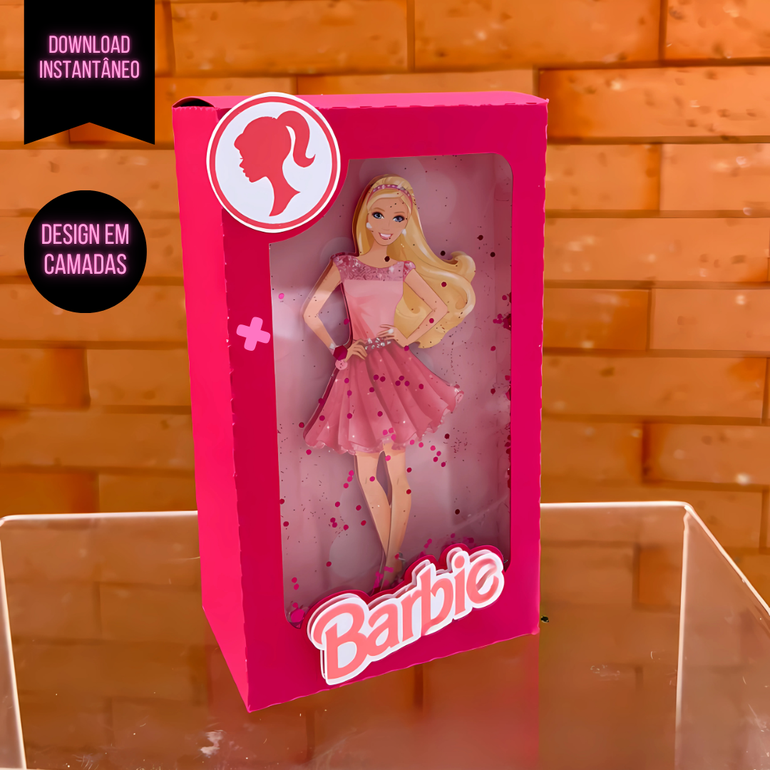 Arquivo de Corte- Barbie Luxo + 5 kit Brinde