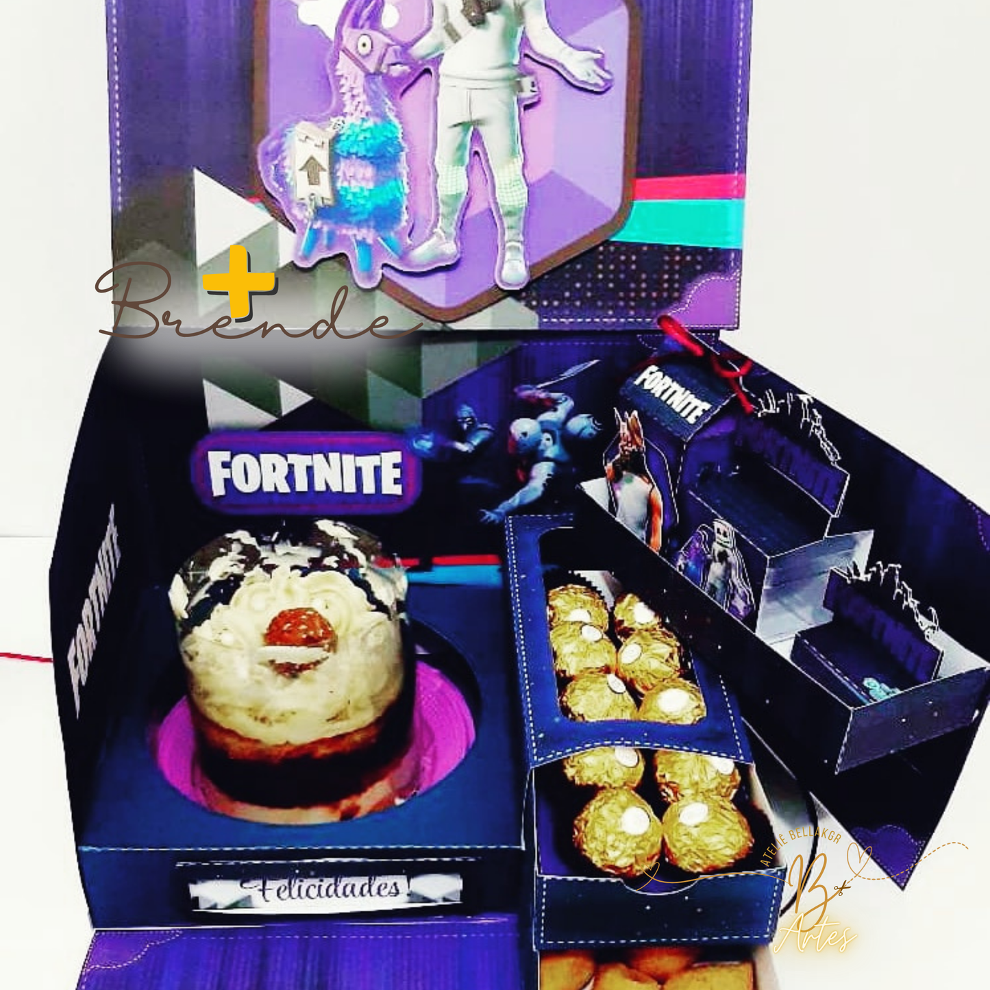 Arquivo de corte Caixa Cenário- Festa Na Caixa Tema Renault