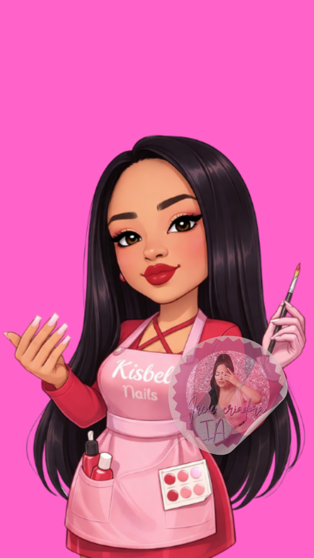 KIT BONEQUINHAS + FIGURINHAS– NAILS DESIGNER