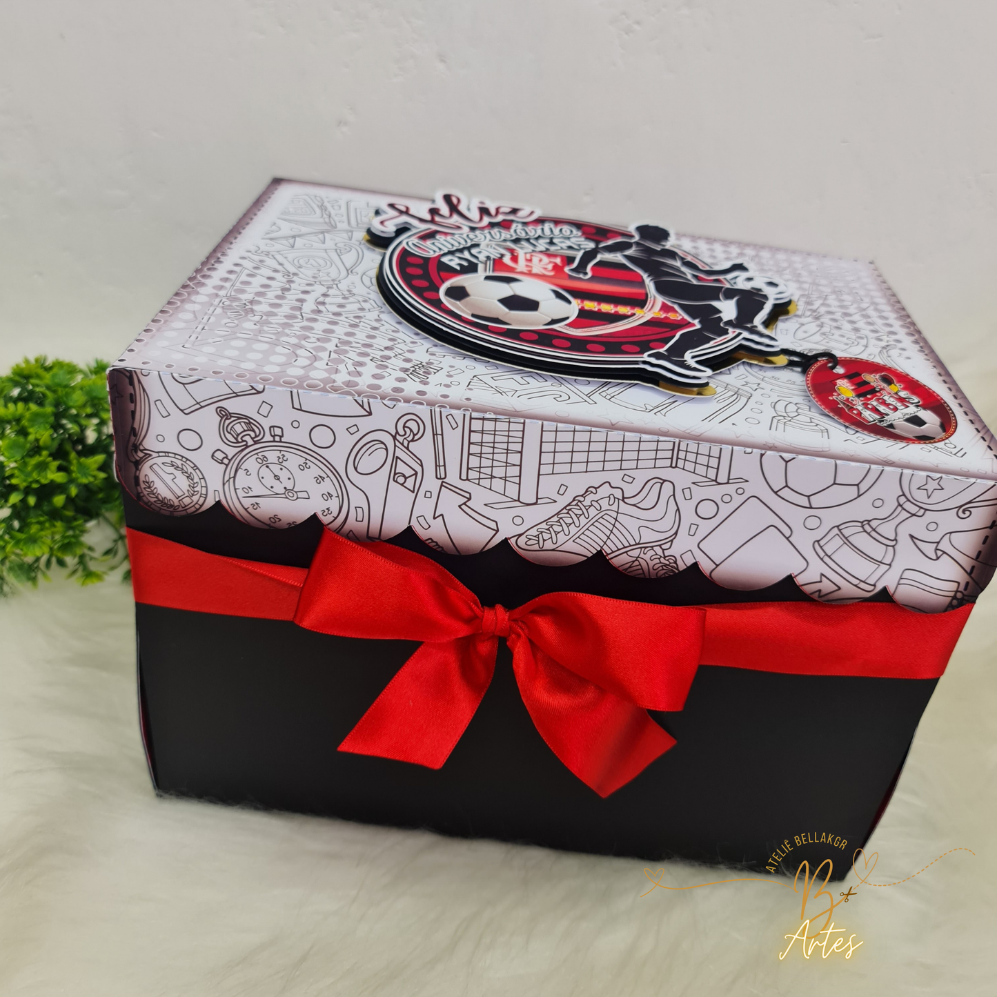 Arquivo de corte Caixa Cenário- Festa Na Caixa Futebol Flamengo