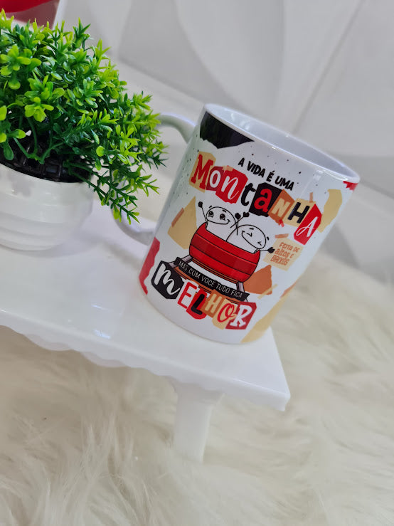 Caneca romântica com Embalagem Personalizada