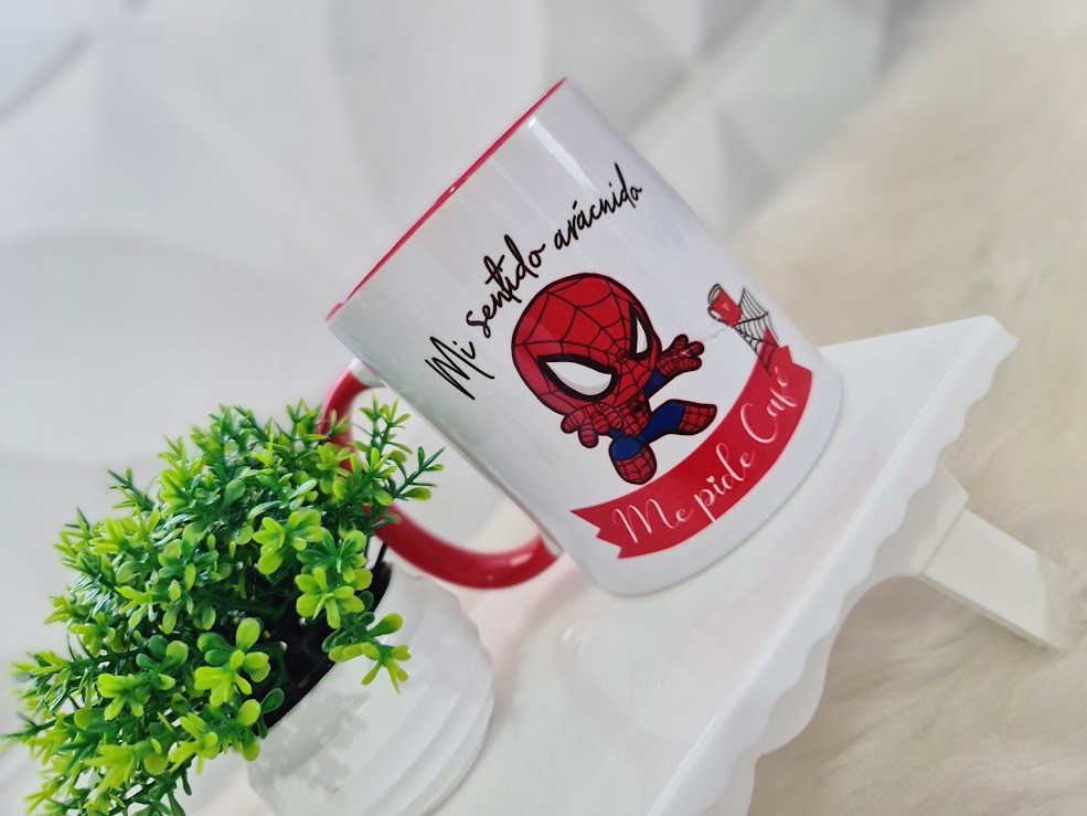 Caneca Personalizada Homen Aranha – Sentido Aranha Ativado!