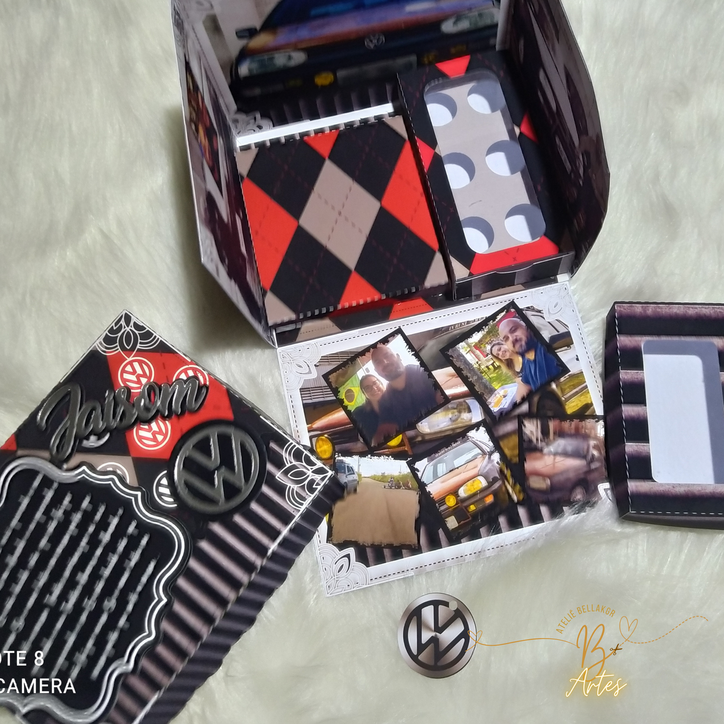 Arquivo de corte Caixa Cenário- Festa Na Caixa Tema Renault