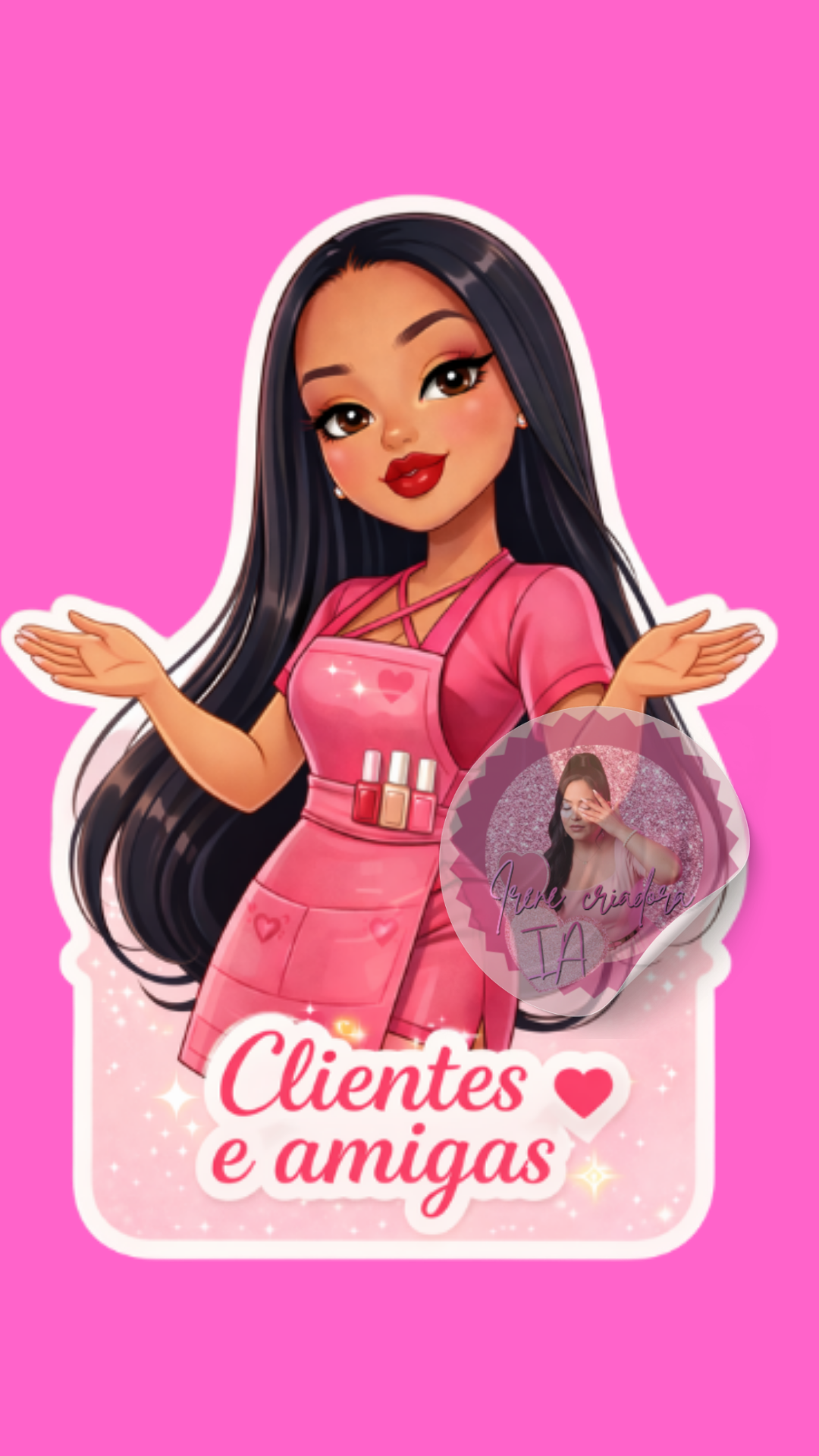 KIT BONEQUINHAS + FIGURINHAS– NAILS DESIGNER