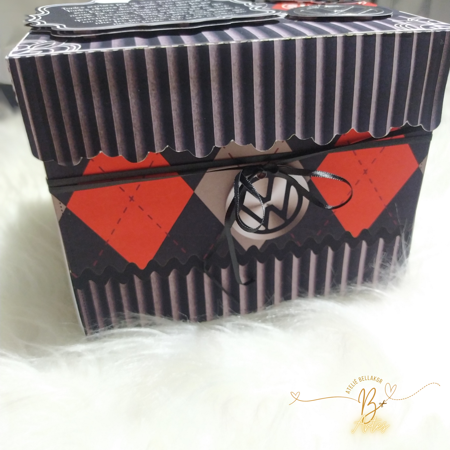 Arquivo de corte Caixa Cenário- Festa Na Caixa Tema Renault