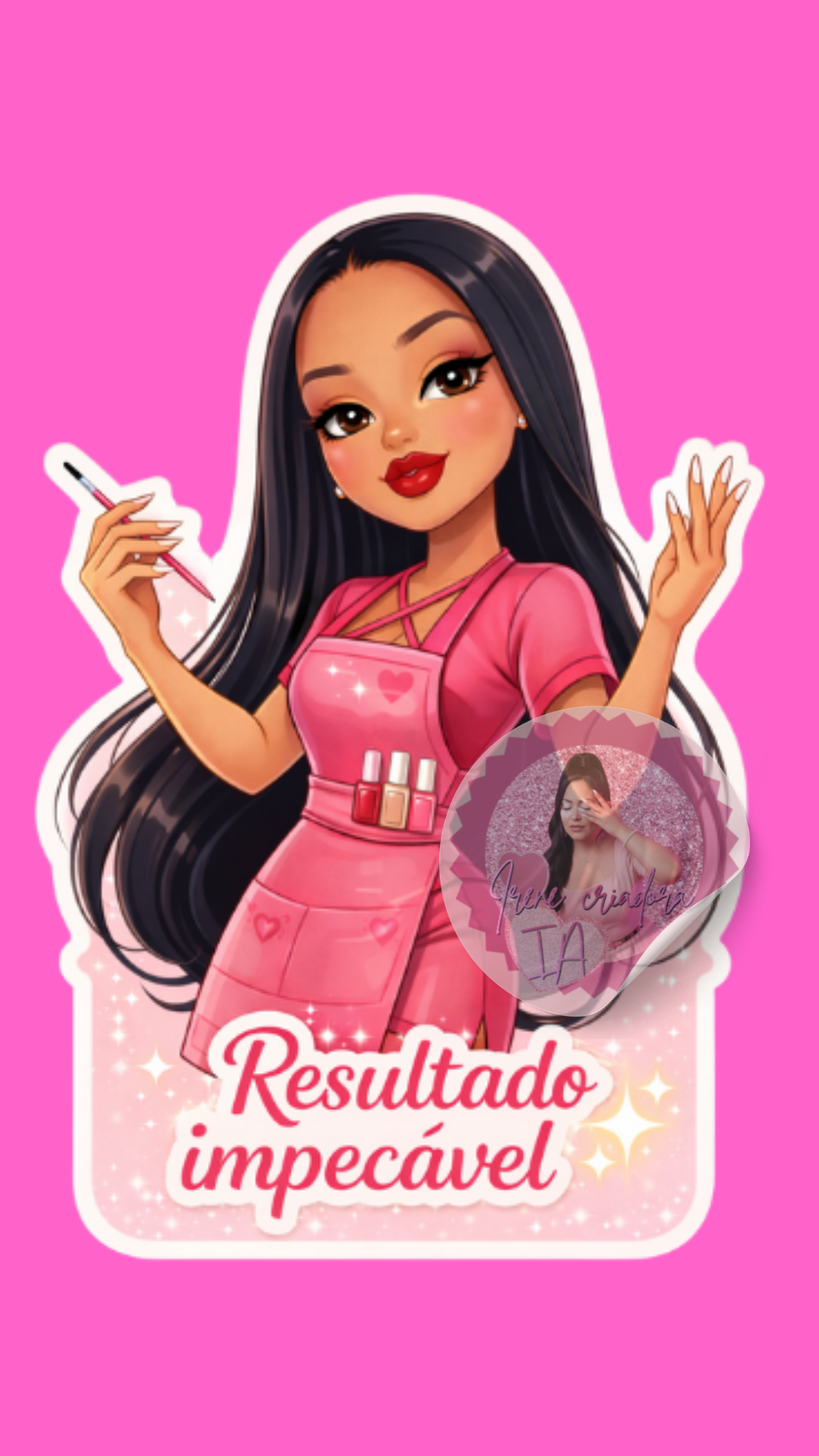 KIT BONEQUINHAS + FIGURINHAS– NAILS DESIGNER