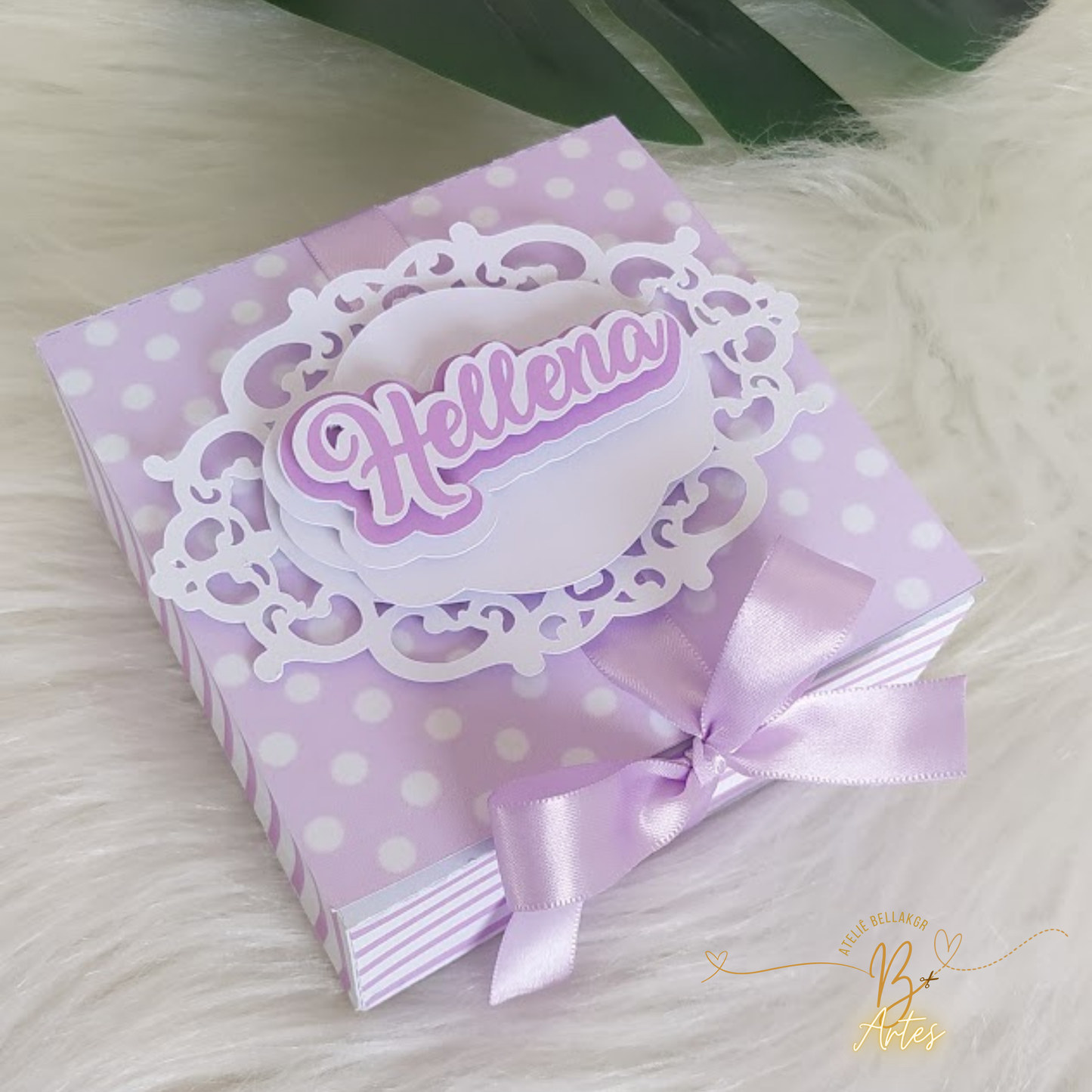 Arquivo de Corte Caixa Convite Padrinhos, 3 Ferreiros-  Lilás- +BRINDE