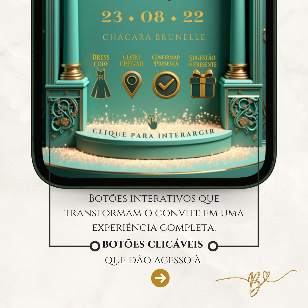 Convite Cinematográfico  Premium 15 Anos Princesa Jasmine