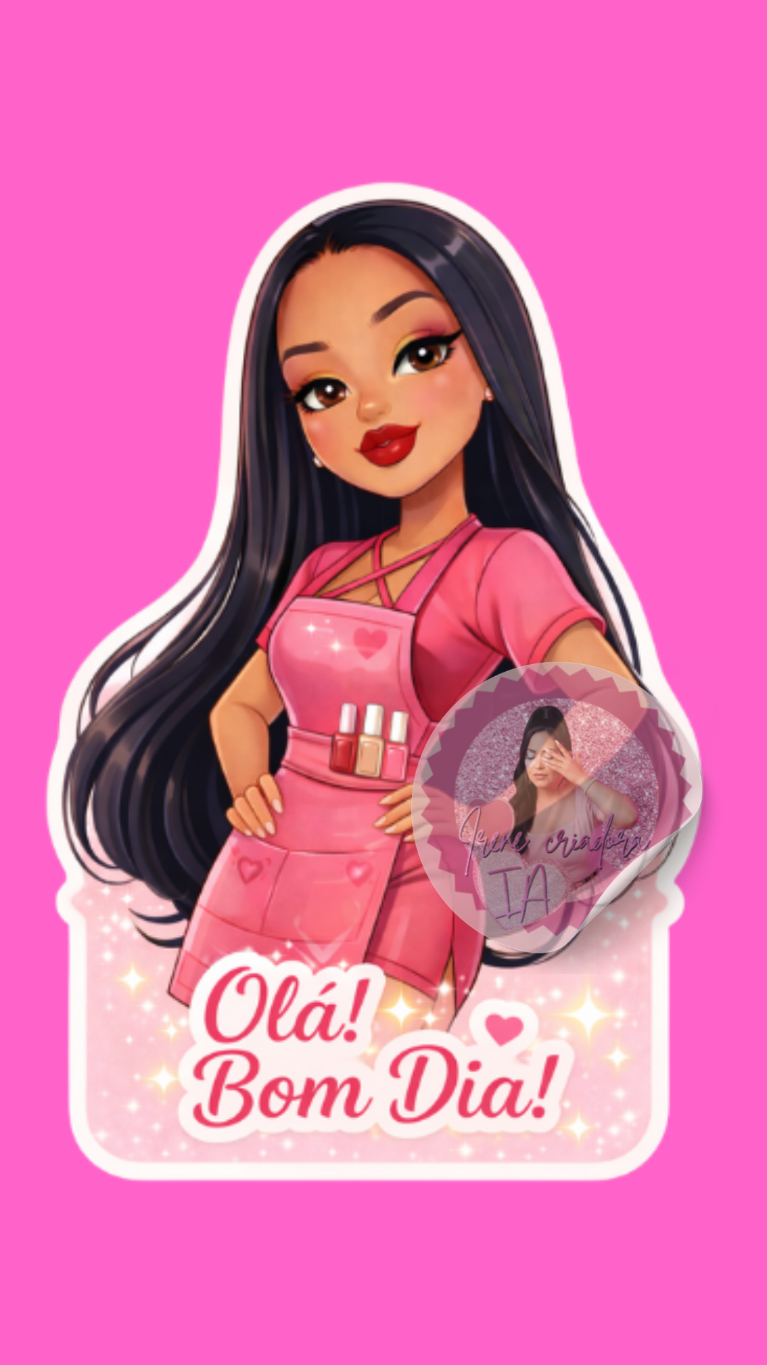 KIT BONEQUINHAS + FIGURINHAS– NAILS DESIGNER