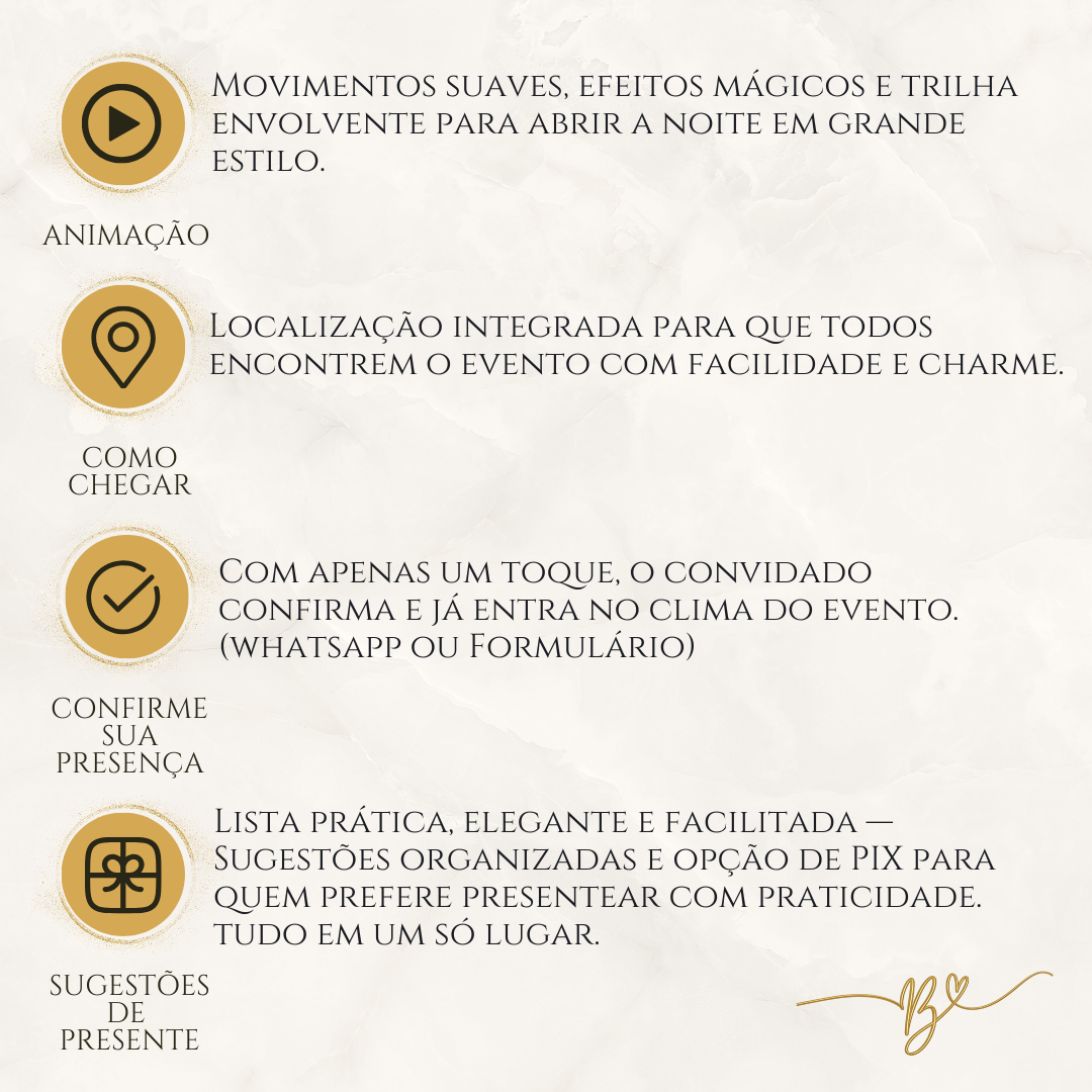 Convite Cinematográfico Premium  15 Anos | A Bela e a Fera