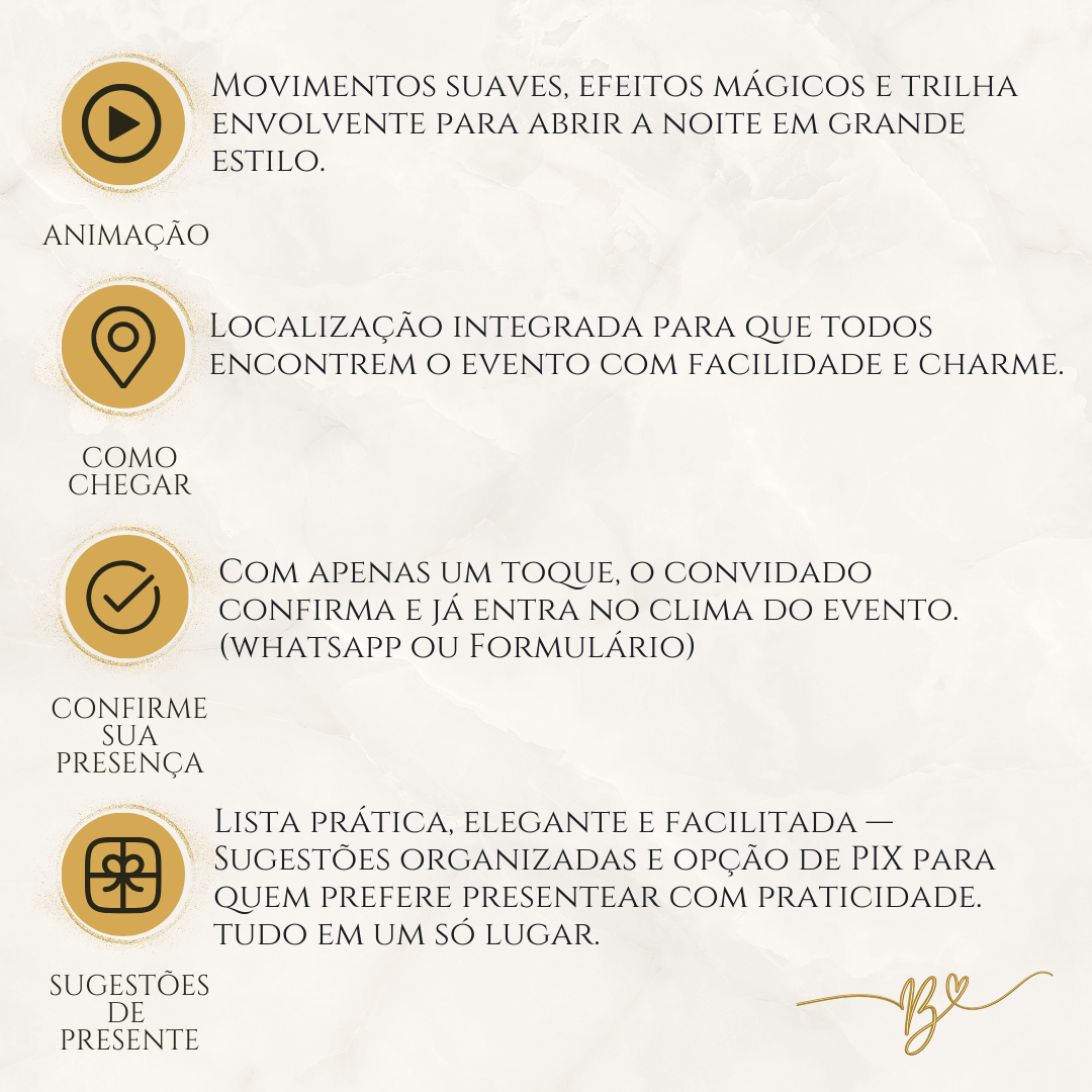 Convite Digital  Cinematográfico Premium  15 Anos | Lavanda Real Plata