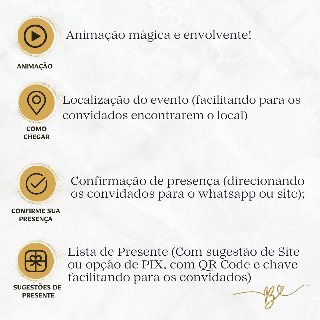 Convite Premium Cinematográfico  Chá De Bebê — Ursinho