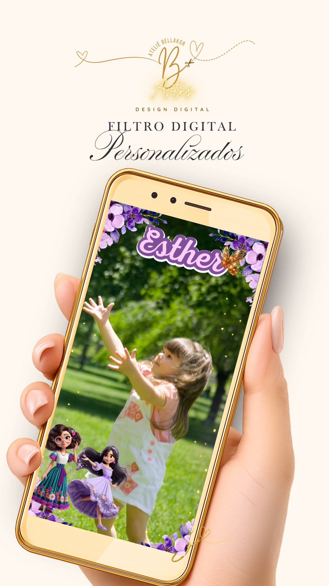 Filtro Digital Personalizado | Infantil Meninas