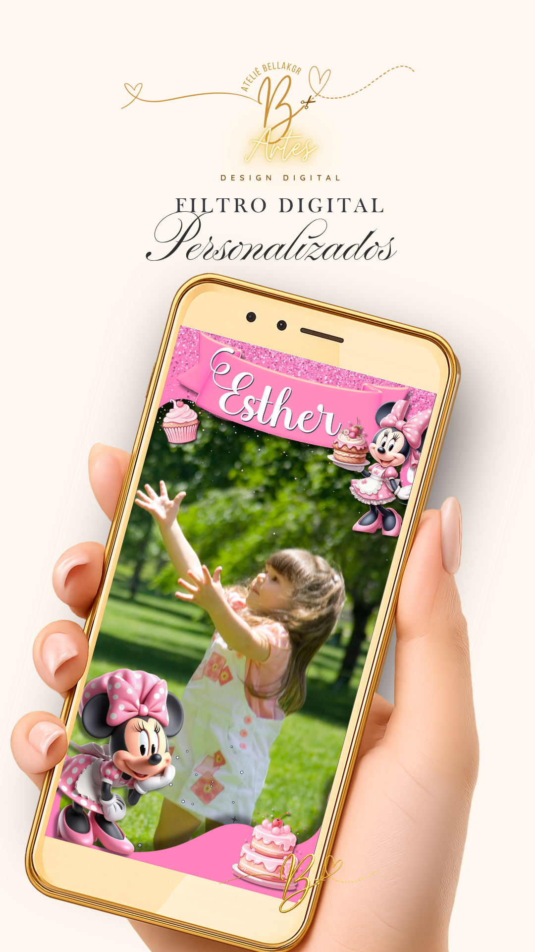 Filtro Digital Personalizado | Infantil Meninas