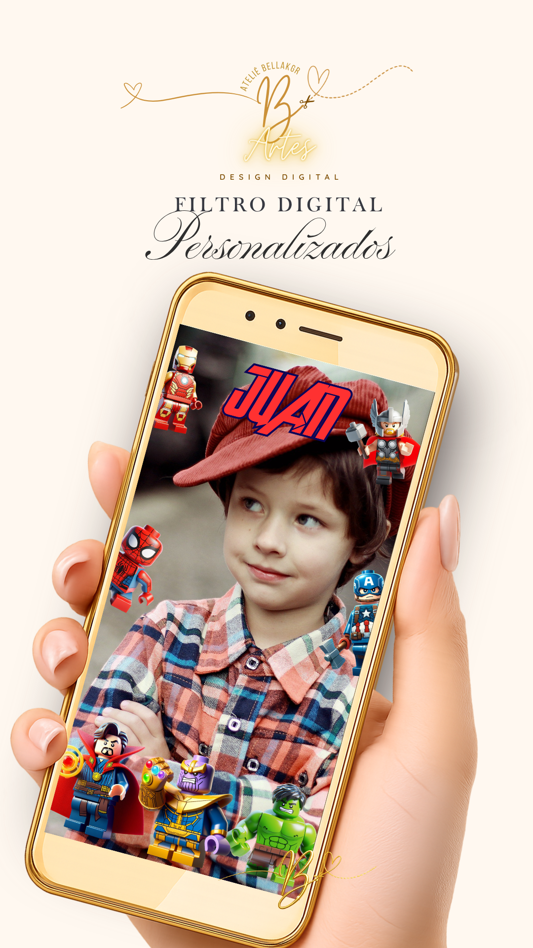 Filtro Digital Personalizado | Infantil Meninos