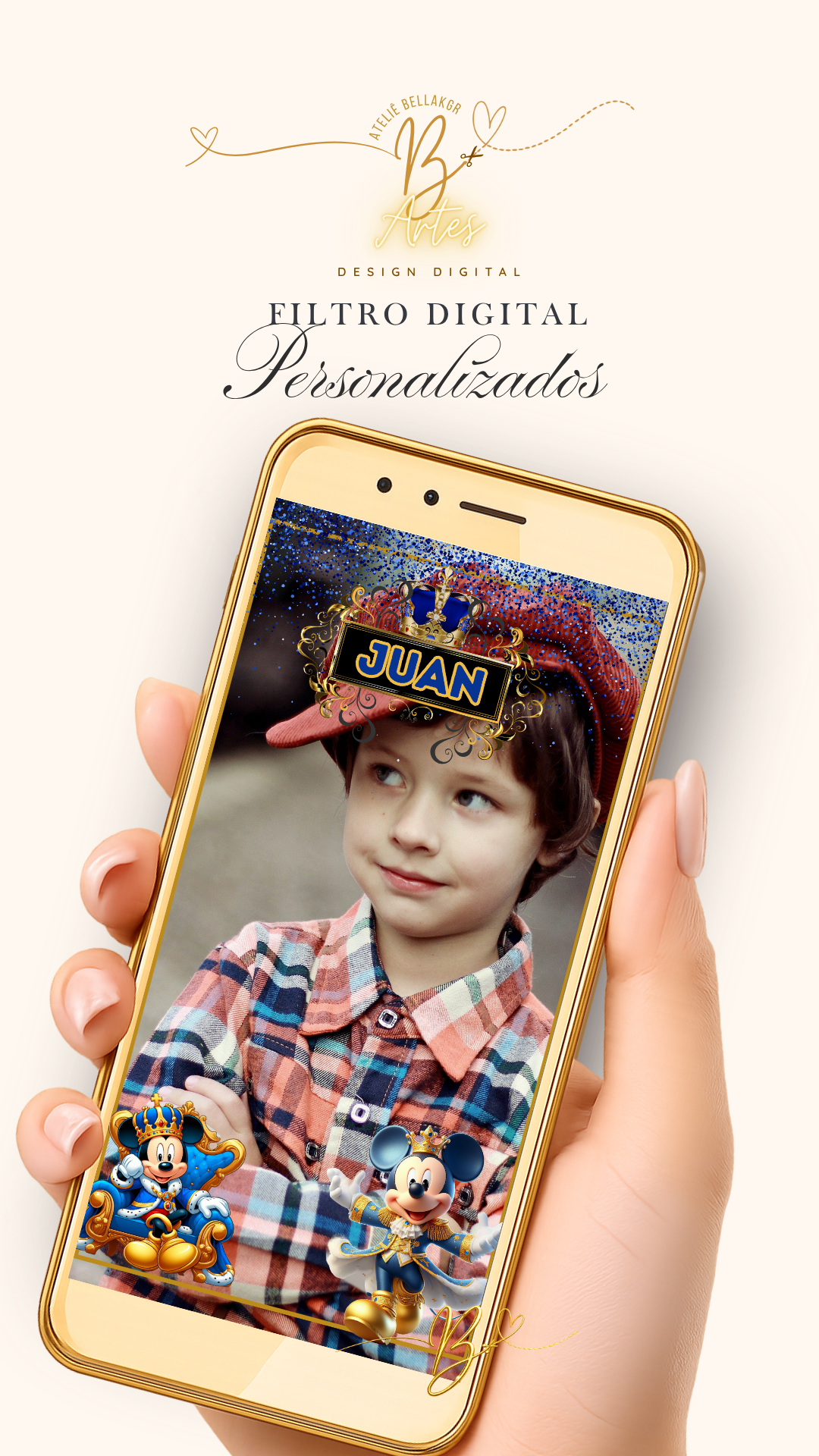 Filtro Digital Personalizado | Infantil Meninos