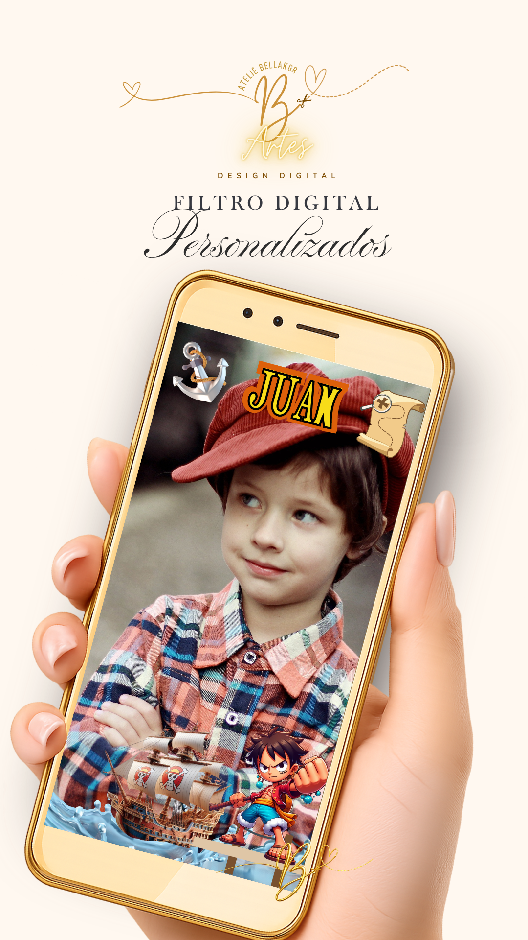 Filtro Digital Personalizado | Infantil Meninos