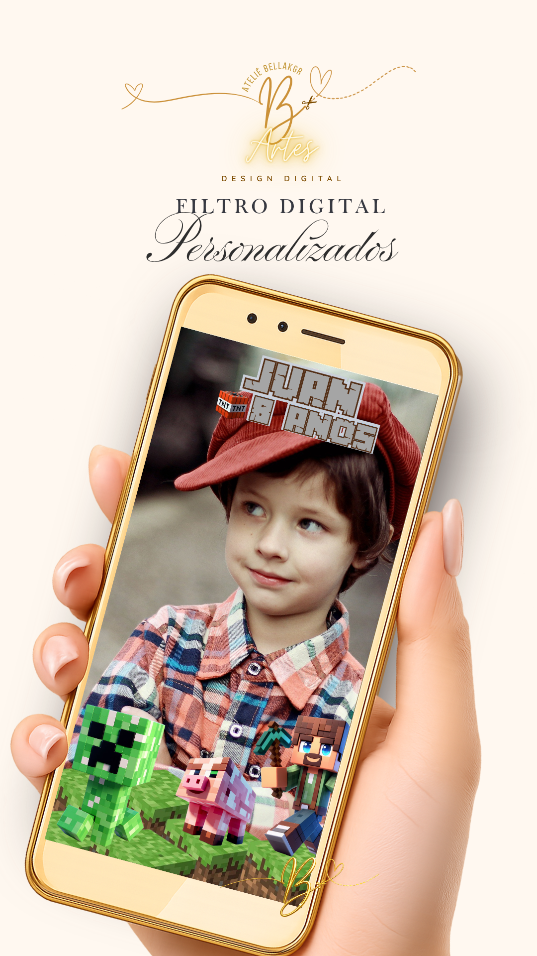 Filtro Digital Personalizado | Infantil Meninos