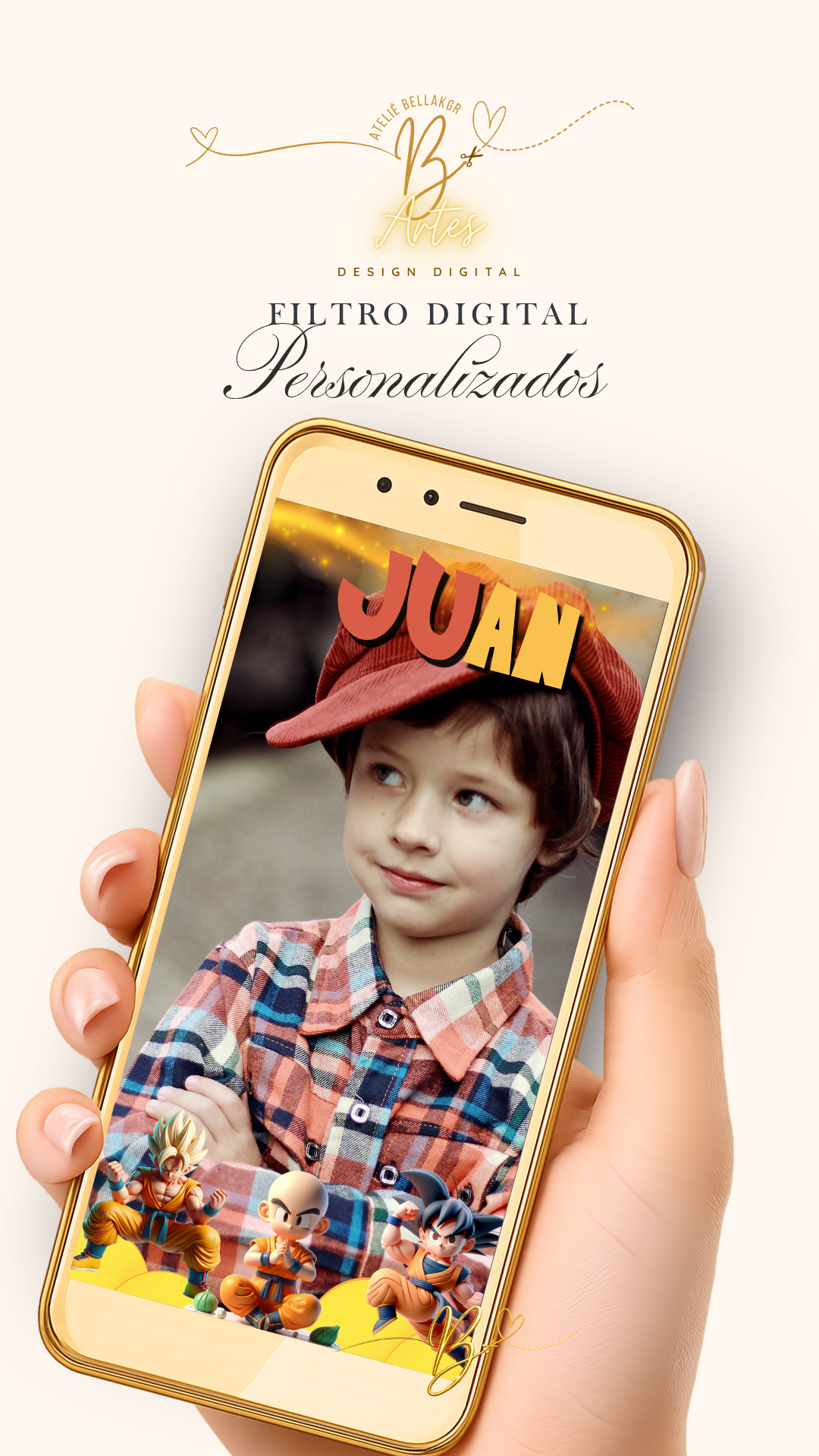 Filtro Digital Personalizado | Infantil Meninos