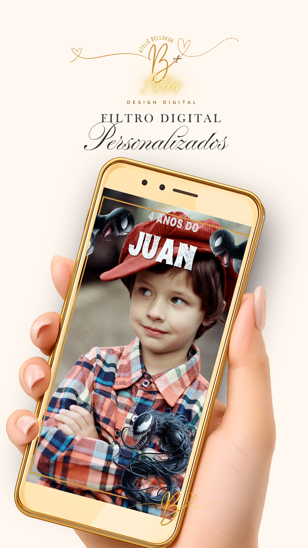 Filtro Digital Personalizado | Infantil Meninos
