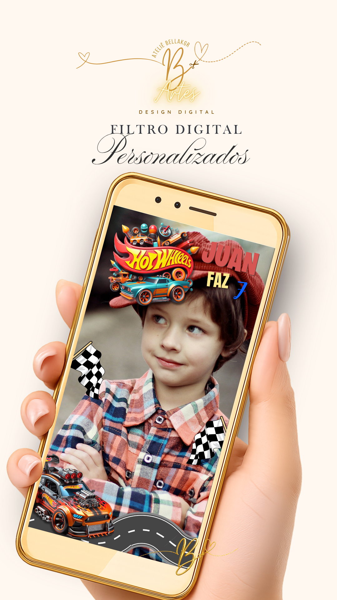Filtro Digital Personalizado | Infantil Meninos