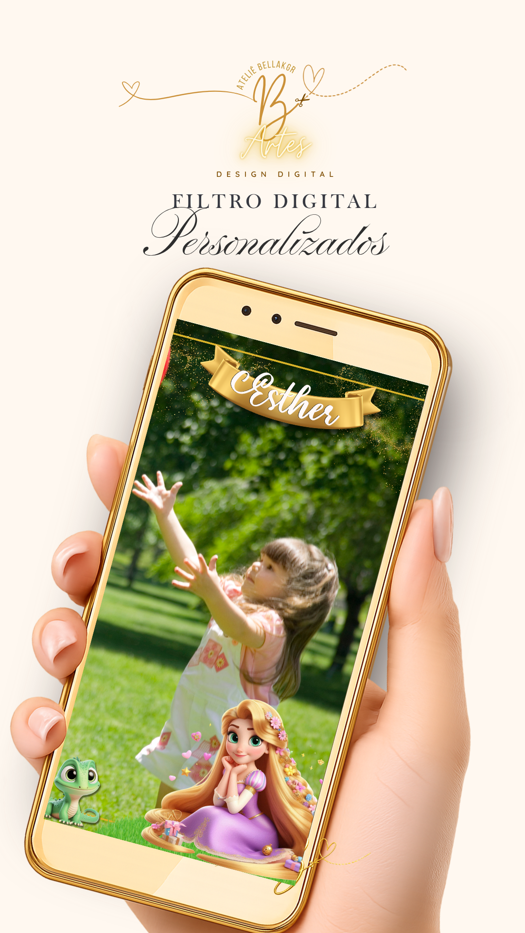 Filtro Digital Personalizado | Infantil Meninas