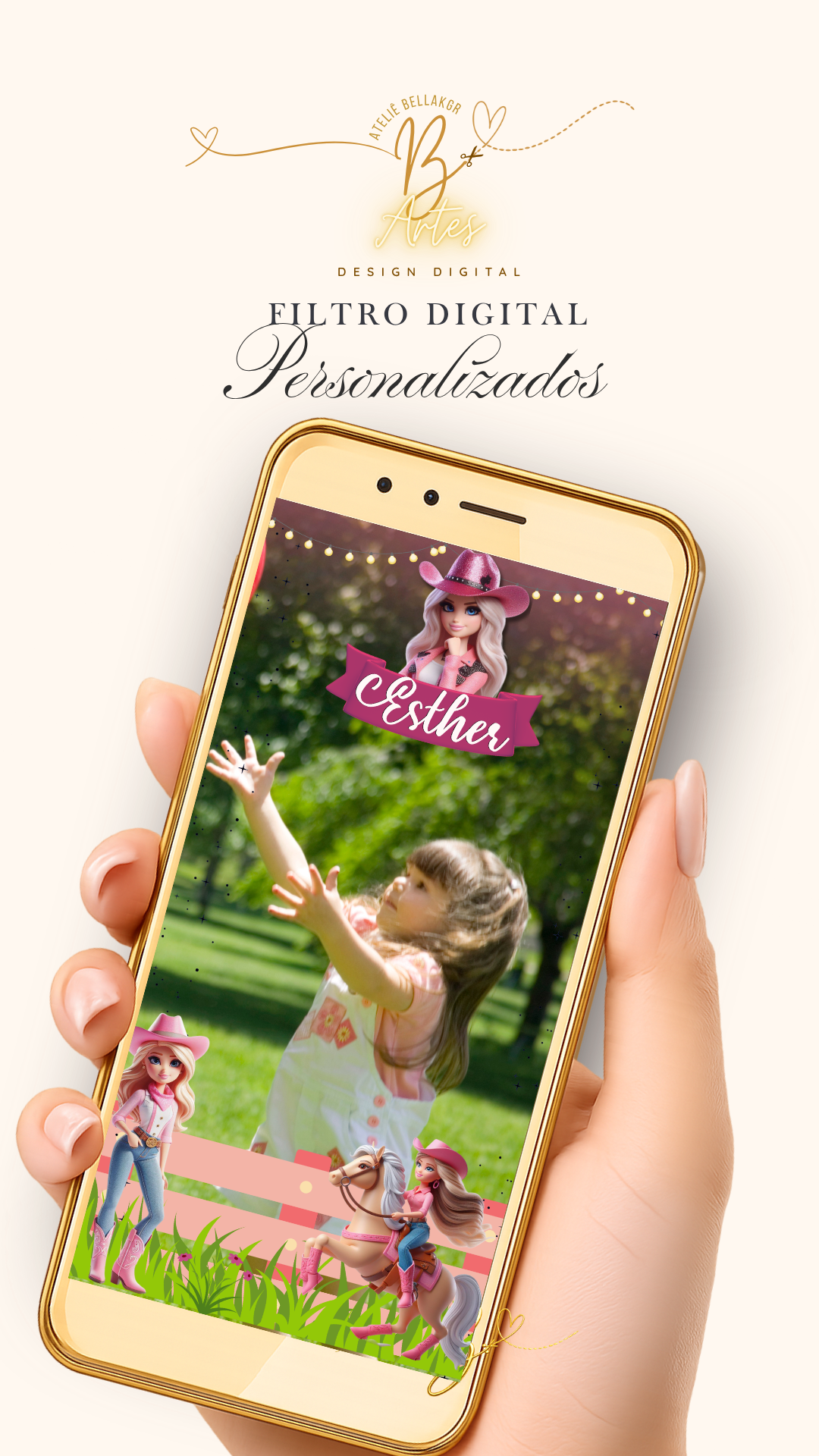 Filtro Digital Personalizado | Infantil Meninas
