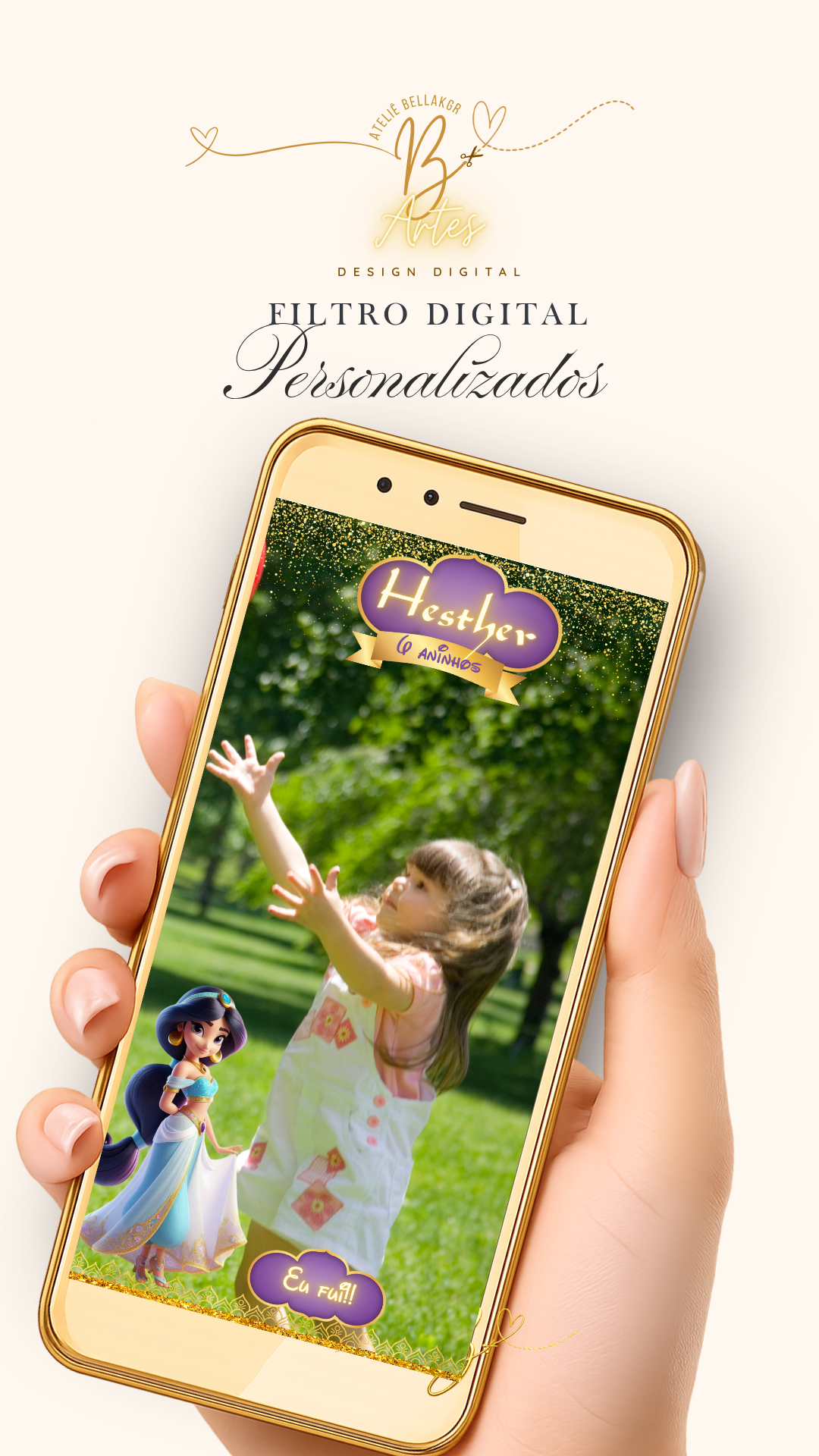 Filtro Digital Personalizado | Infantil Meninas