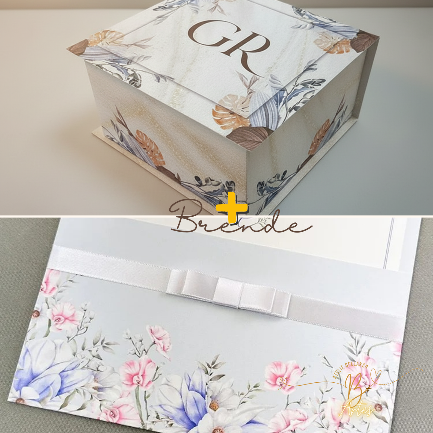 Arquivo de Corte Caixa Convite Padrinhos, 3 Ferreiros- Azul +BRINDE