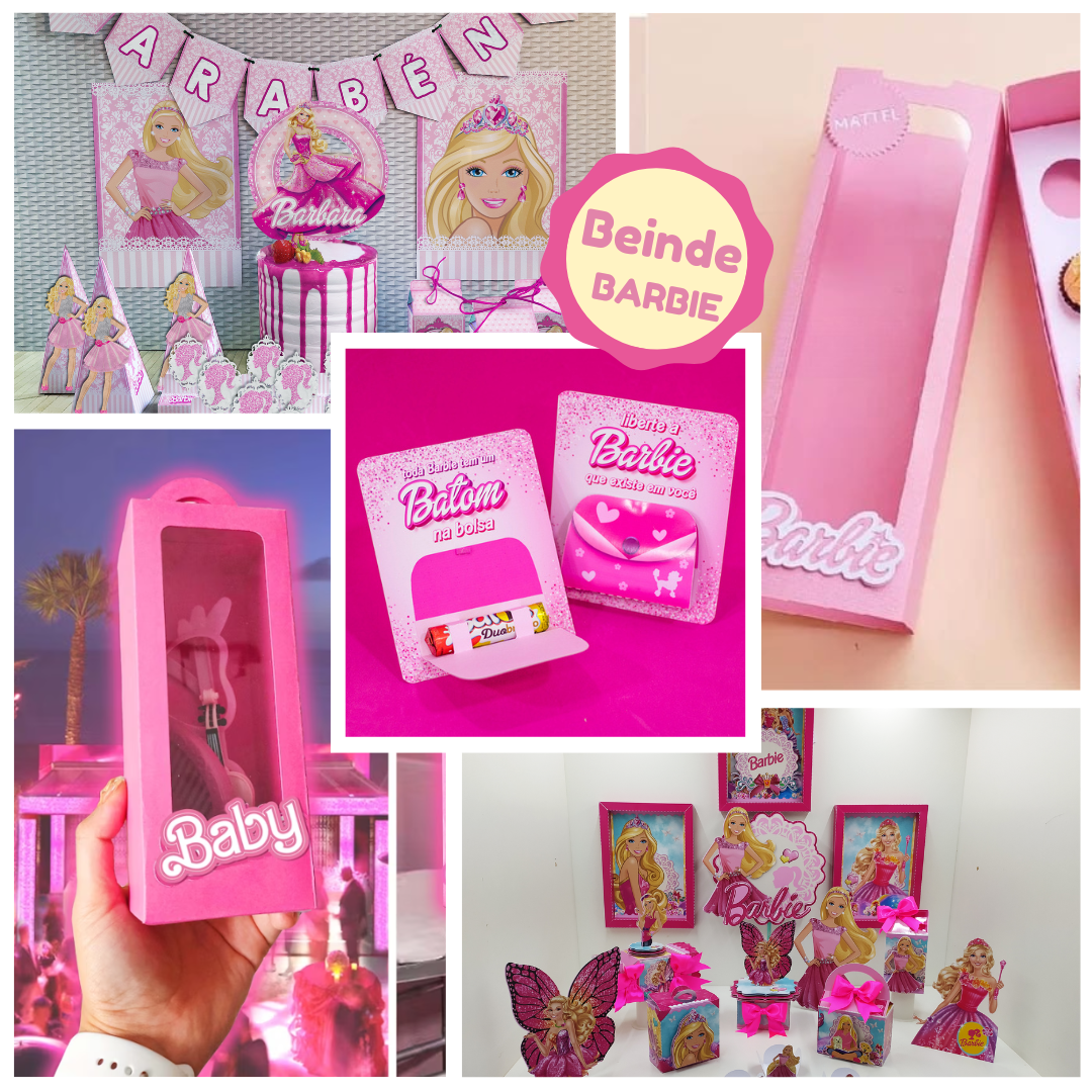 Arquivo De Corte- Barbie Luxo Supremo Studio/+05 kits de Brinde
