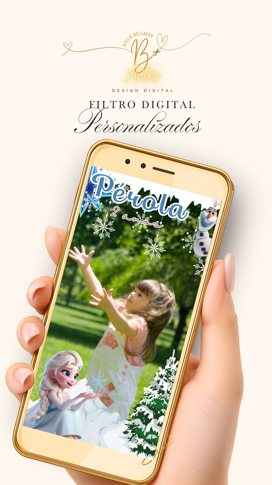 Filtro Digital Personalizado | Infantil Meninas