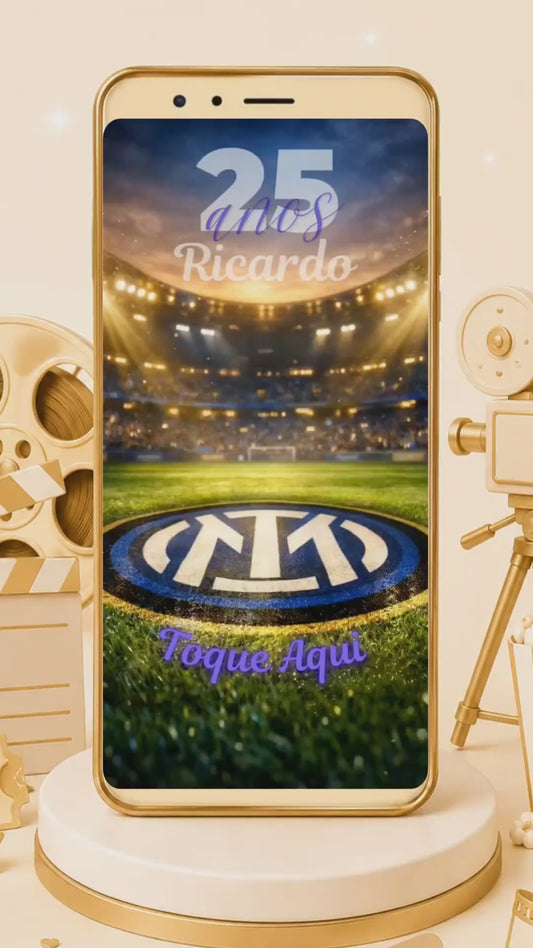 CONVITE DIGITAL CINEMATOGRÁFICO | COPA DO MUNDO INTER DE MILÃO
