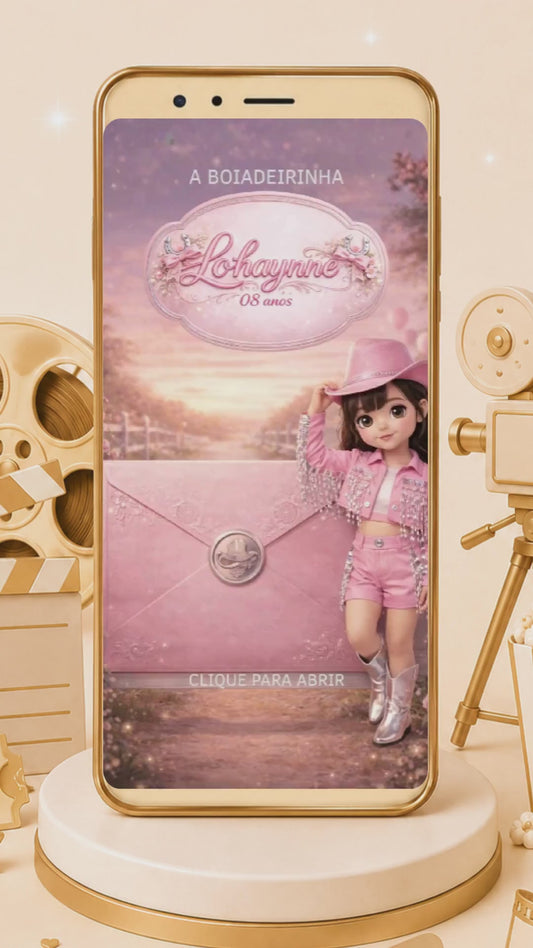 Convite Cinematográficos | Boiadeira com Mascotinha