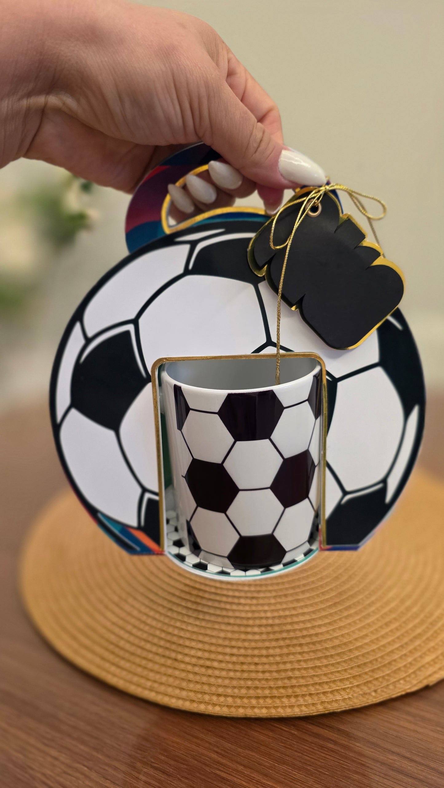 Arquivo de Corte Sacola Para Caneca Copa do Mundo 2026