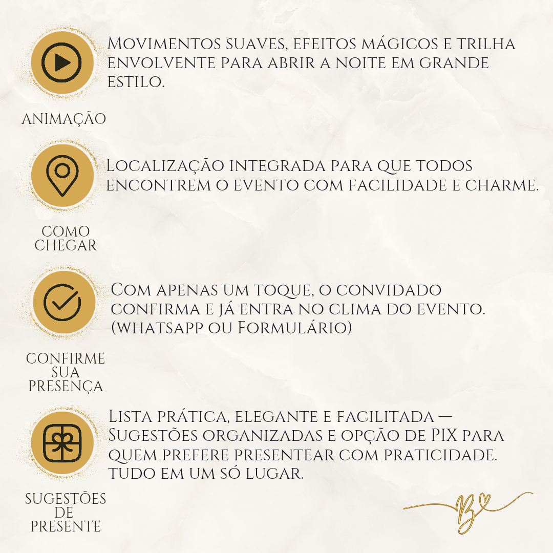 Convite Cinematográfico Premium | Barbie Luxo