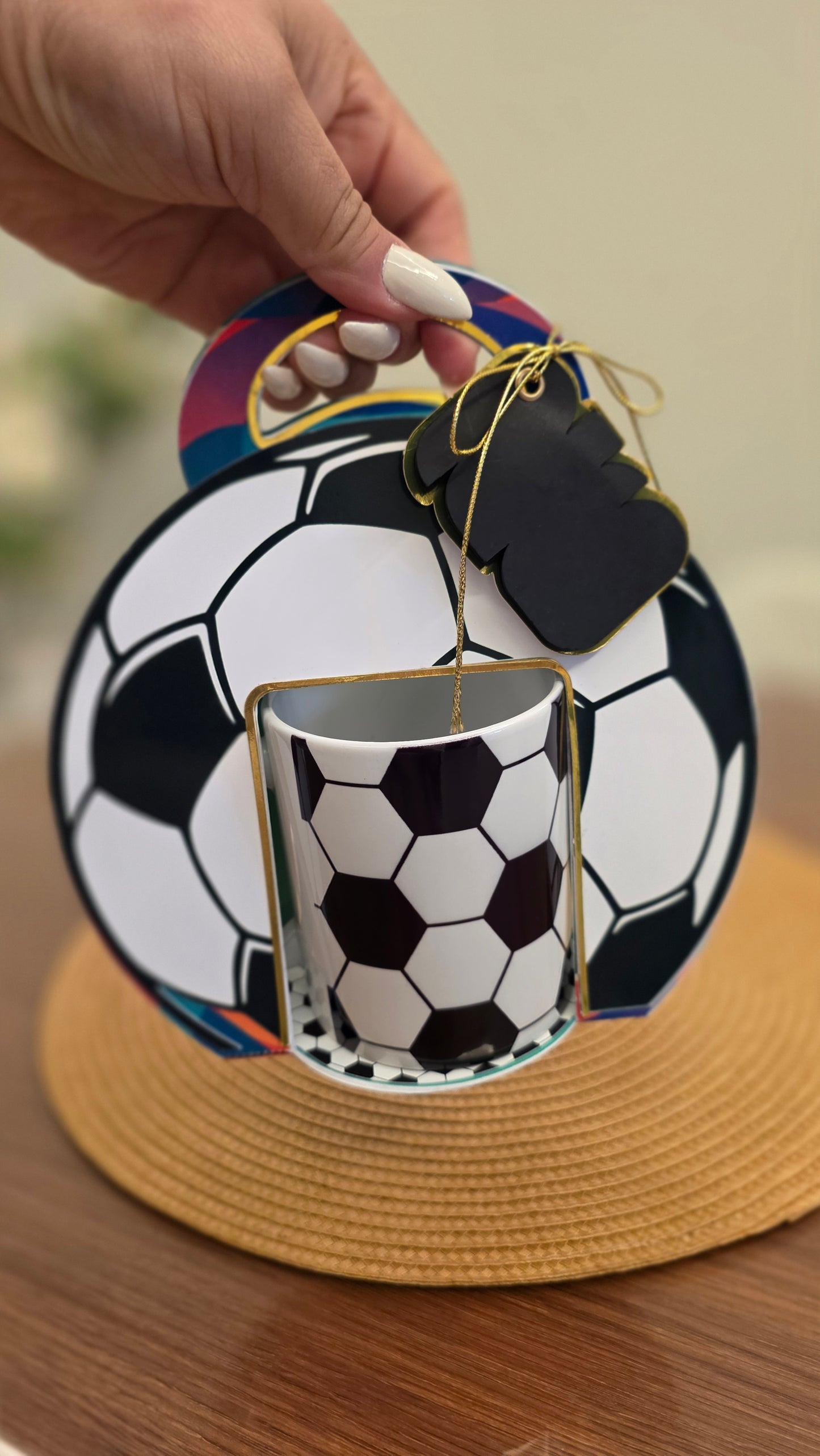 Arquivo de Corte Sacola Para Caneca Copa do Mundo 2026